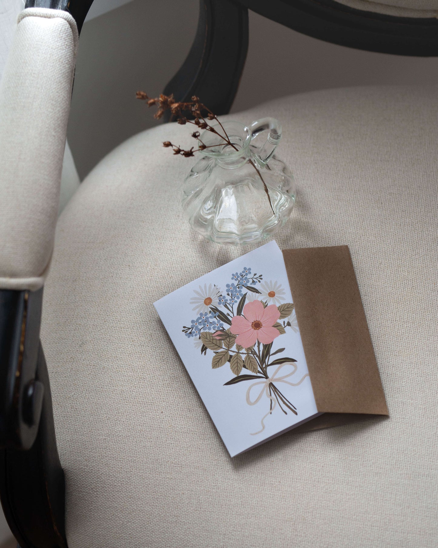 Vintage Bouquet Card | Joannie Houle