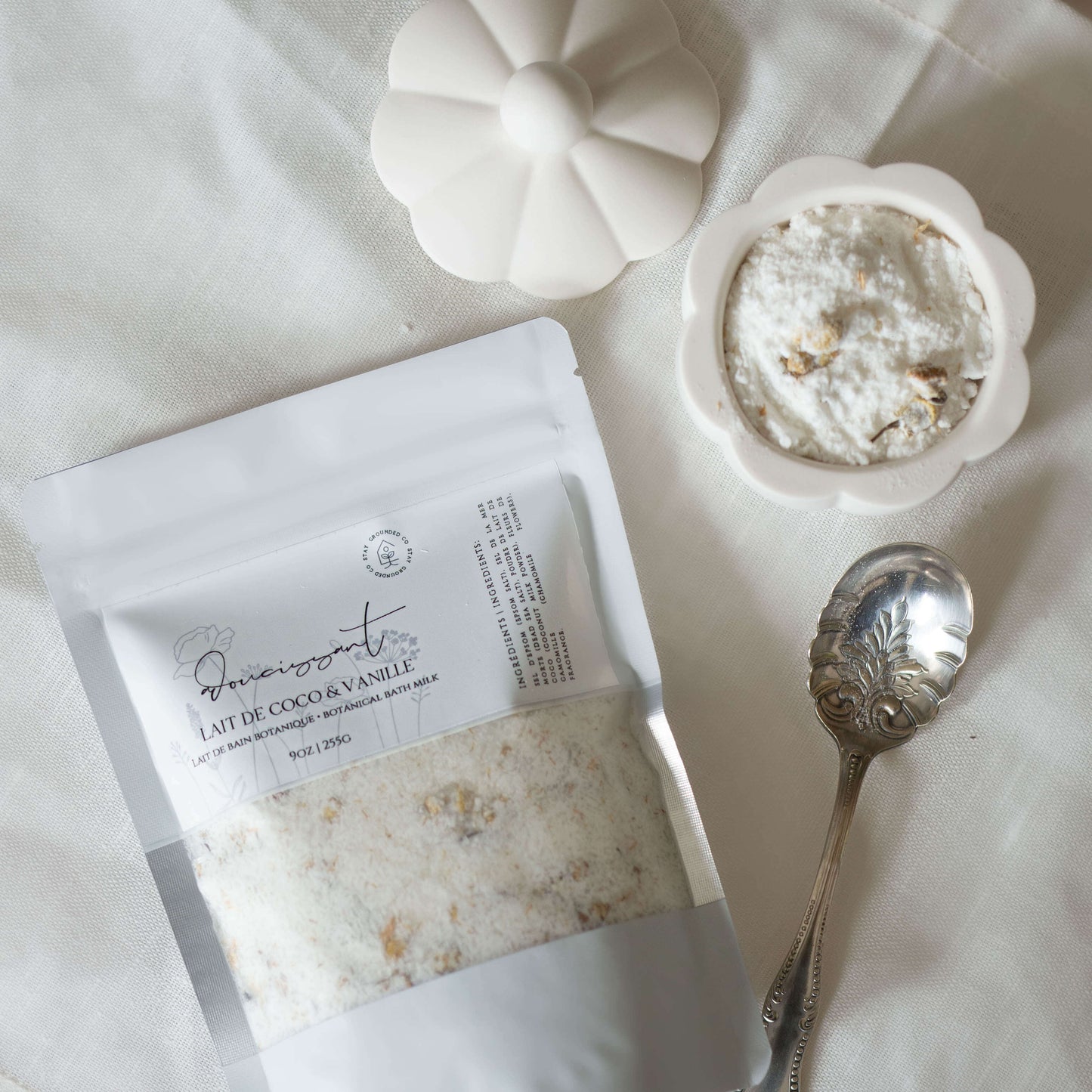 Bath salts | Coconut milk & Vanilla