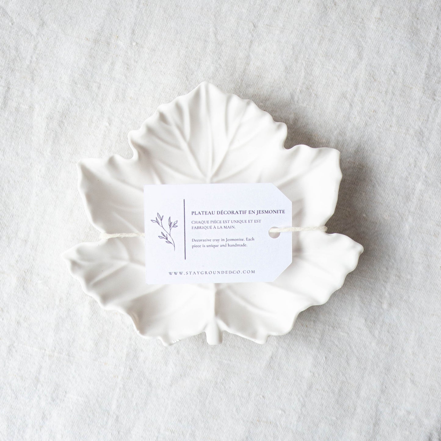 Plateau Décoratif | Feuille