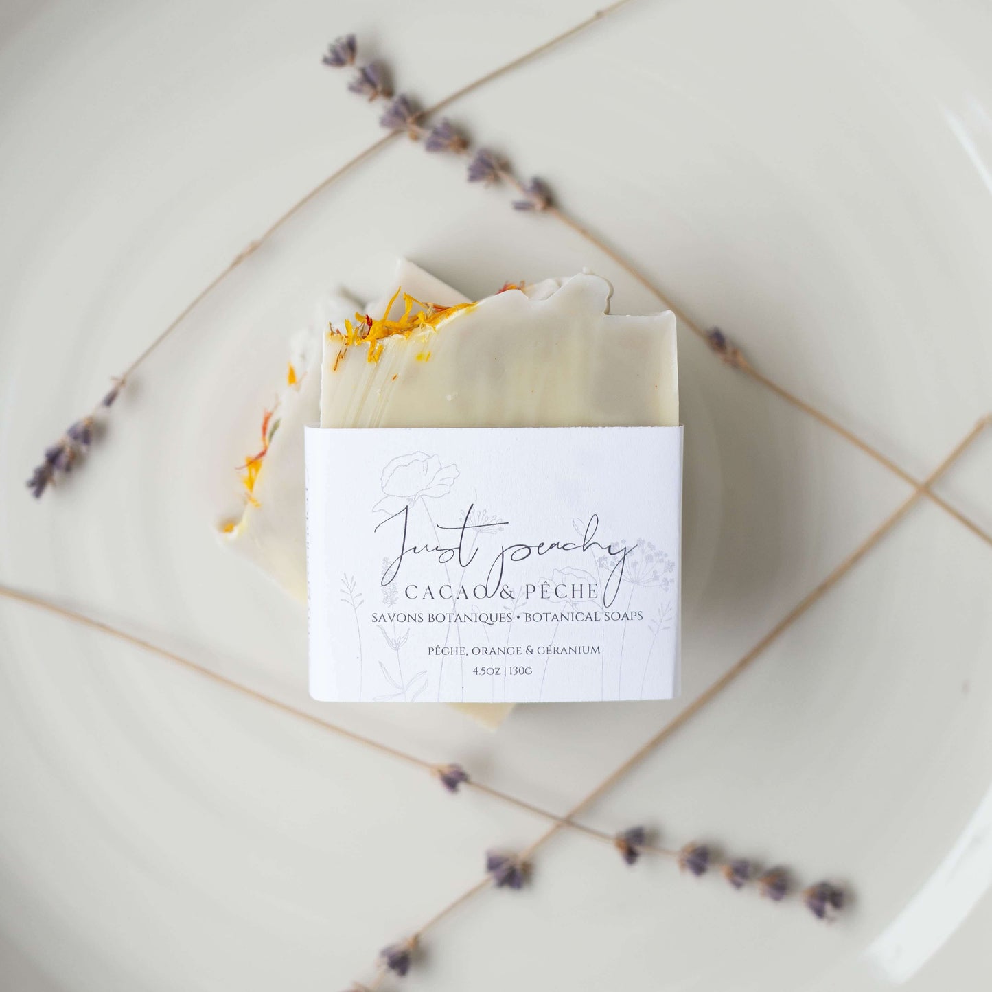 Cocoa Butter & Peach Soap | Just Peachy