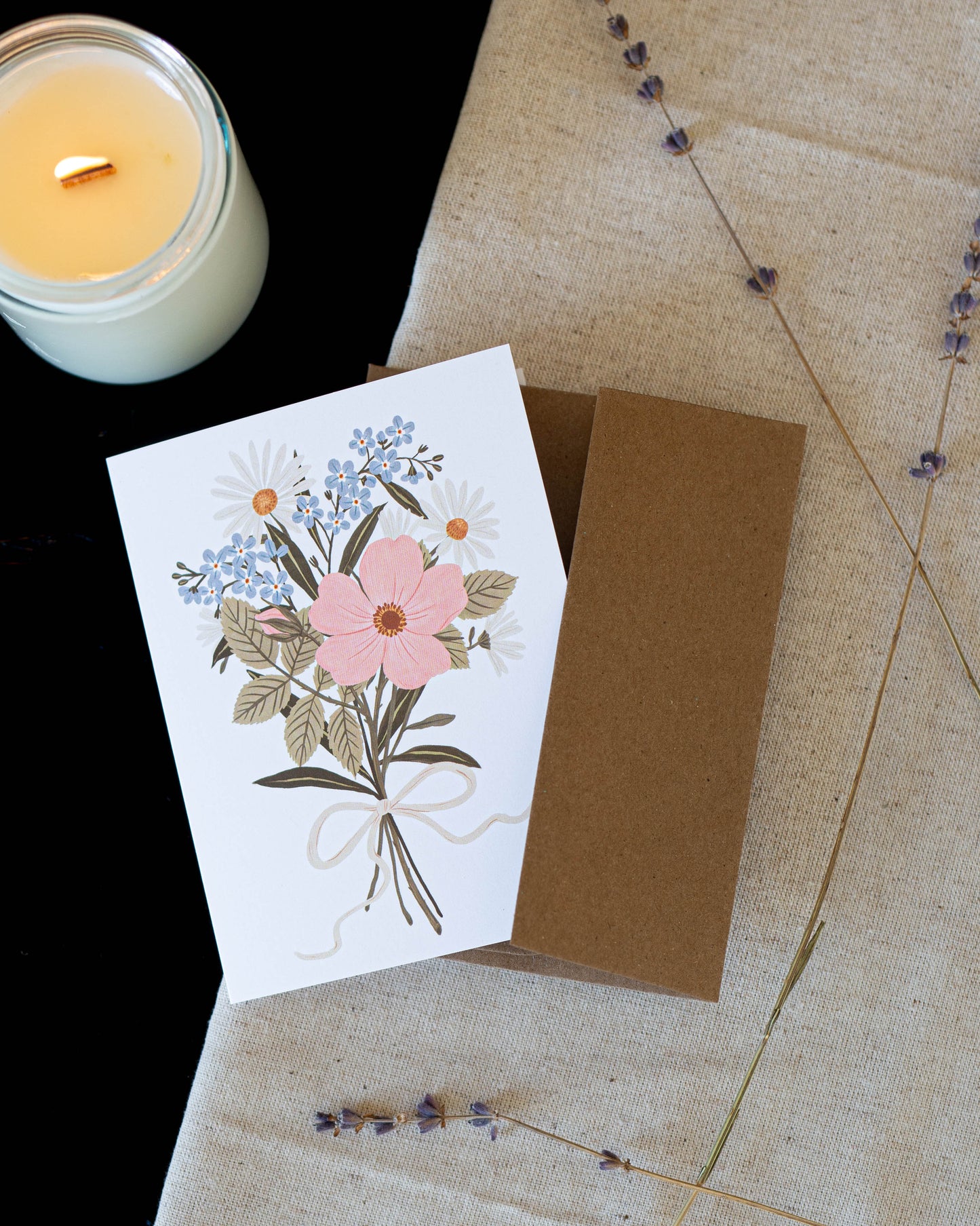 Carte Bouquet vintage | Joannie Houle