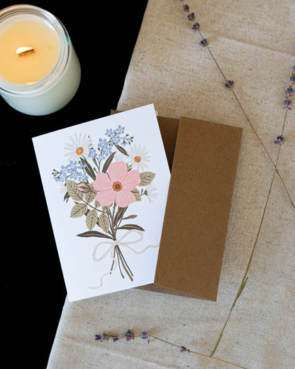 Carte Bouquet vintage | Joannie Houle