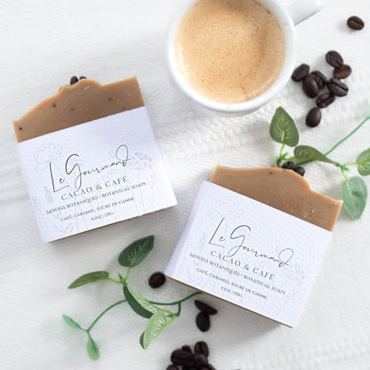 Cocoa Butter &amp; Coffee Soap | Le Gourmand