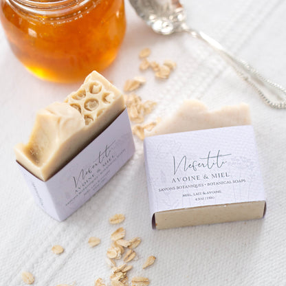 Oat &amp; Honey Soap | Nefertiti