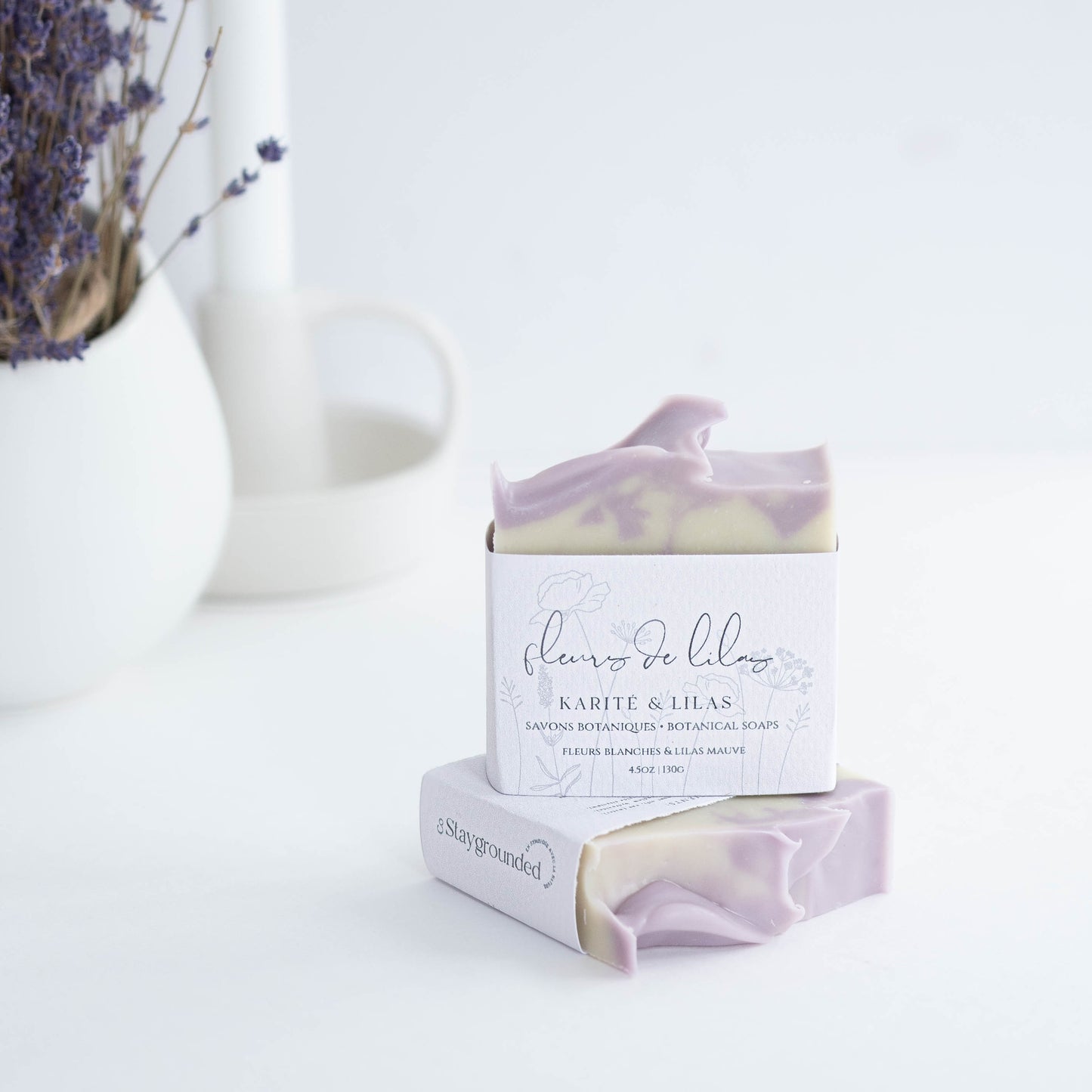 Shea Butter &amp; Lilac Soap | Gentle Spring