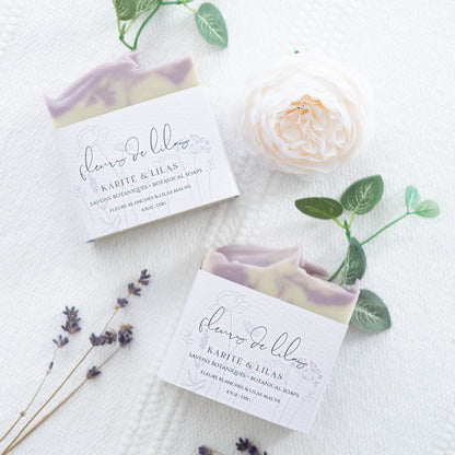 Shea Butter &amp; Lilac Soap | Gentle Spring
